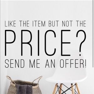 Always Accepting Offers! :)